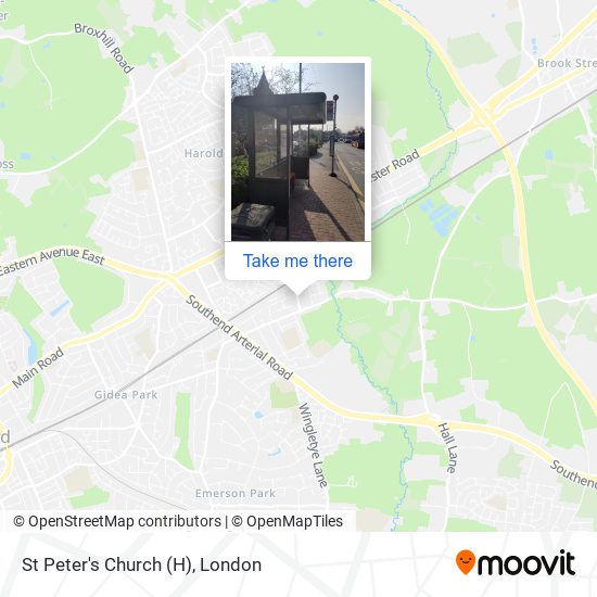 St Peter's Church (H) map