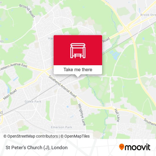 St Peter's Church (J) map