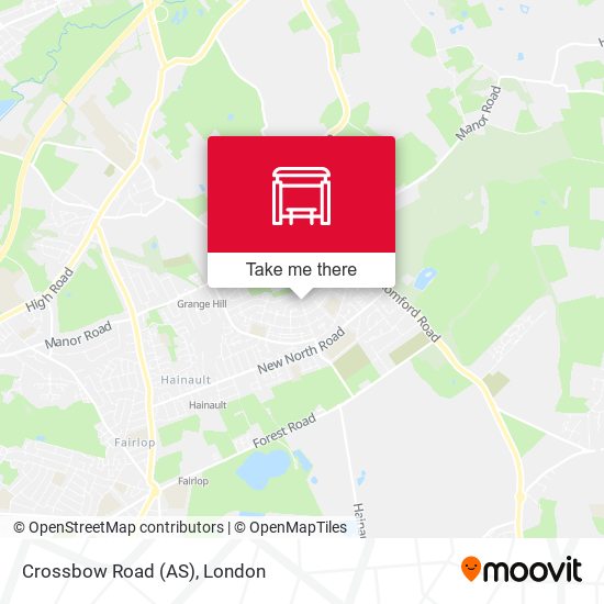 Crossbow Road (AS) map