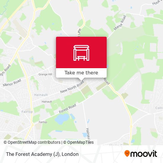 The Forest Academy (J) map