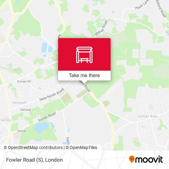 Fowler Road (S) map