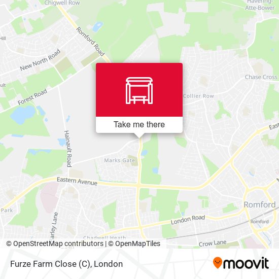 Furze Farm Close map