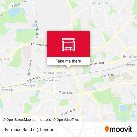 Farrance Road (L) map