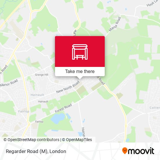 Regarder Road (M) map