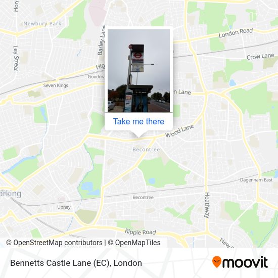 Bennetts Castle Lane (EC) map