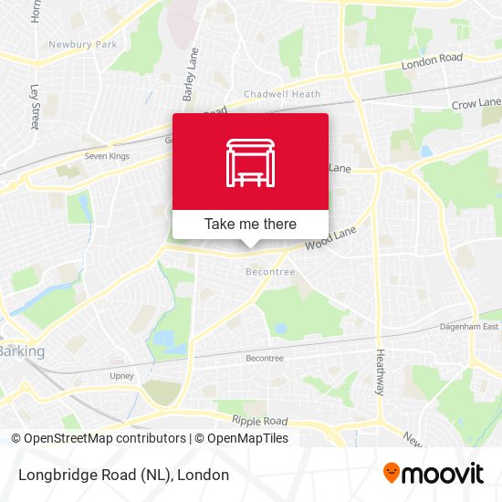 Longbridge Road (NL) map