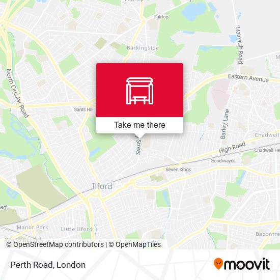 Perth Road map