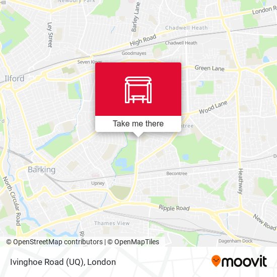 Ivinghoe Road (UQ) map
