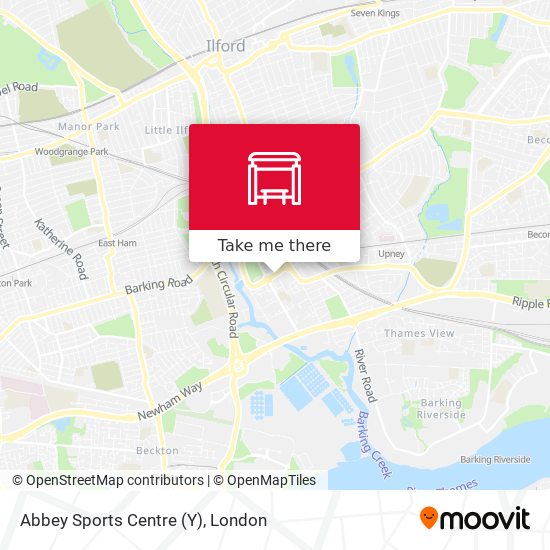 Abbey Sports Centre (Y) map