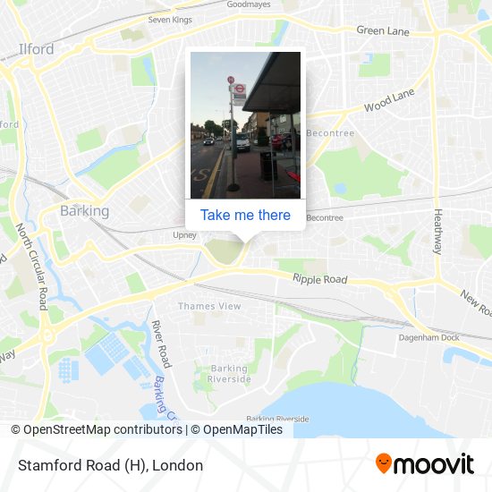 Stamford Road (H) map