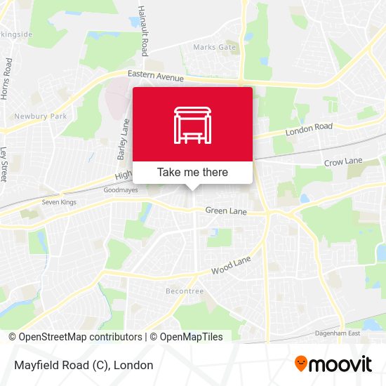 Mayfield Road (C) map