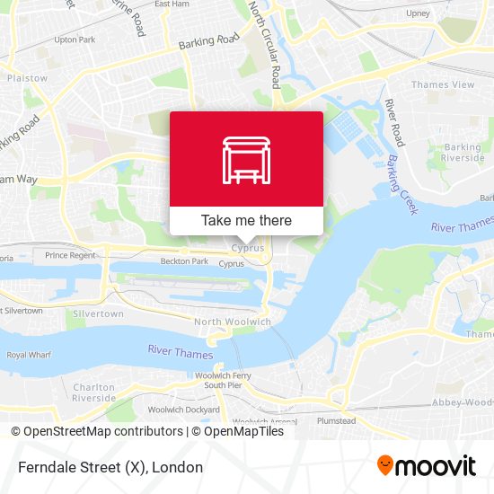 Ferndale Street (X) map