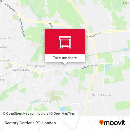 Rectory Gardens (S) map