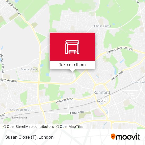 Susan Close (T) map