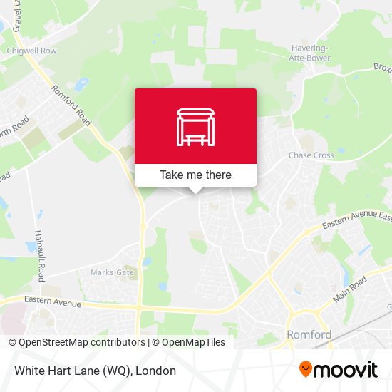 White Hart Lane (WQ) map