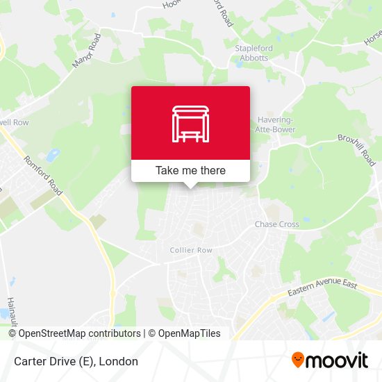 Carter Drive (E) map