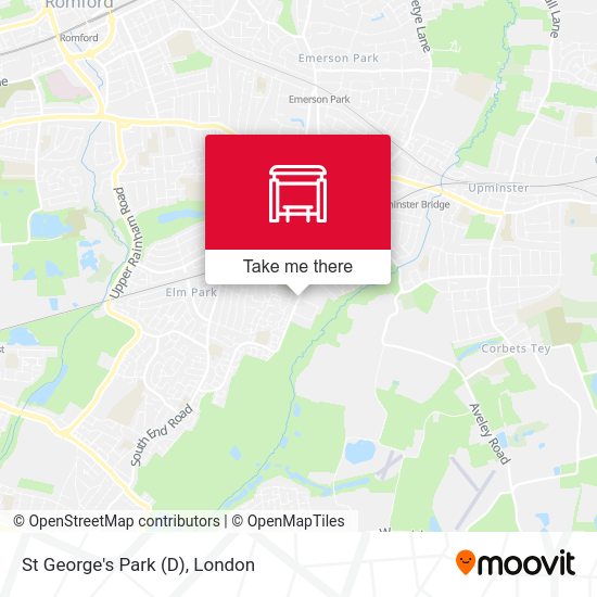 St George's Park (D) map