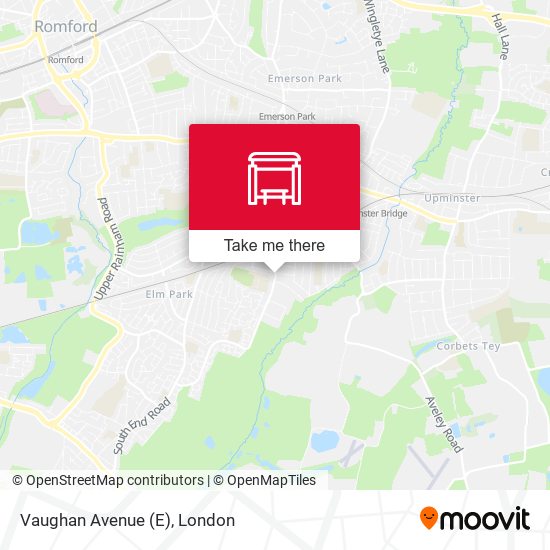 Vaughan Avenue (E) map