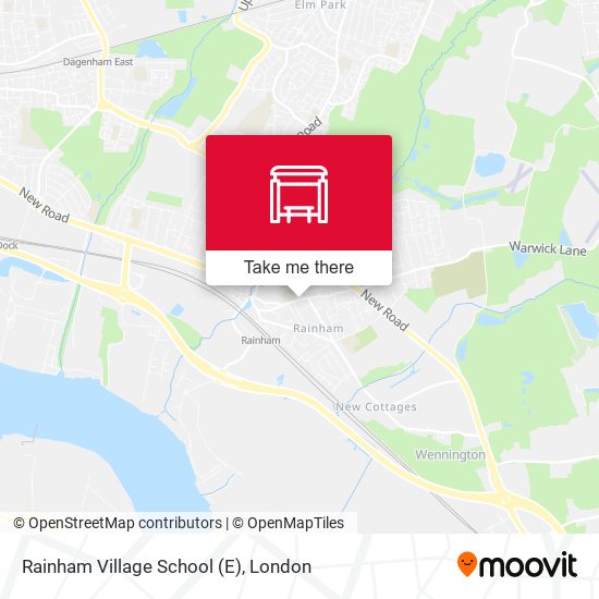 Rainham Village School (E) map