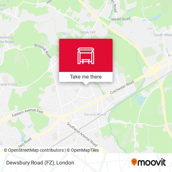 Dewsbury Road (FZ) map