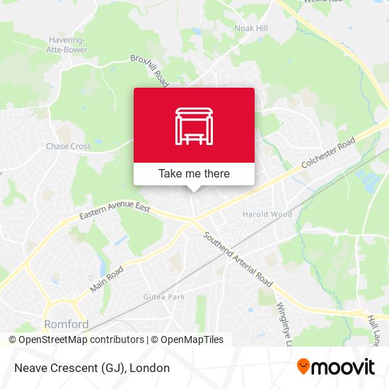 Neave Crescent (GJ) map