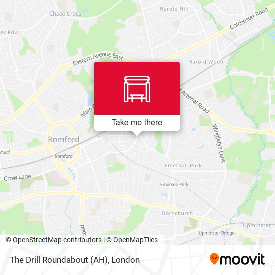 The Drill Roundabout (AH) map
