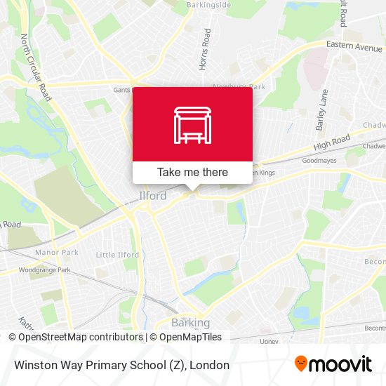 Winston Way Primary School (Z) map