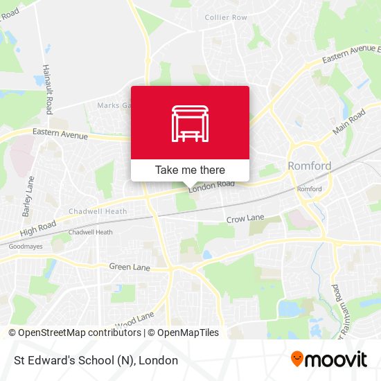 St Edward's School (N) map