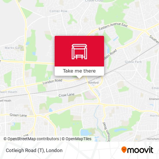 Cotleigh Road (T) map