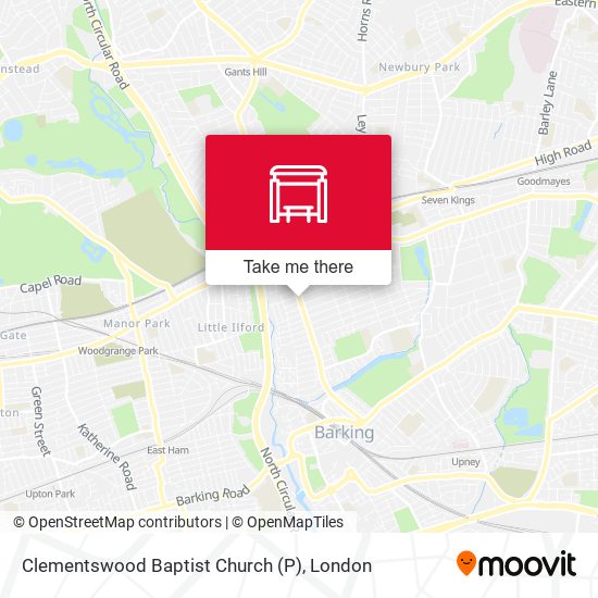 Clementswood Baptist Church (P) map