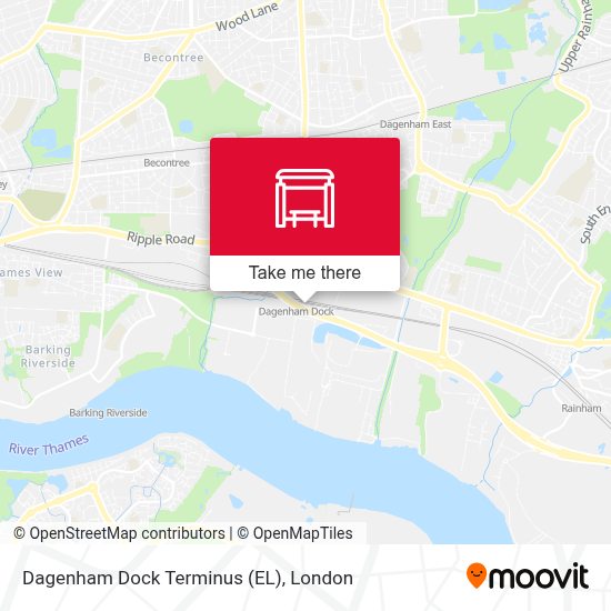 How To Get To Dagenham Dock Terminus El In London By Bus Train Tube Or Dlr