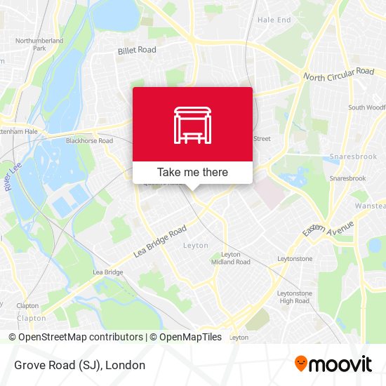 Grove Road (SJ) map
