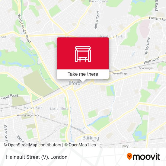 Hainault Street (V) map