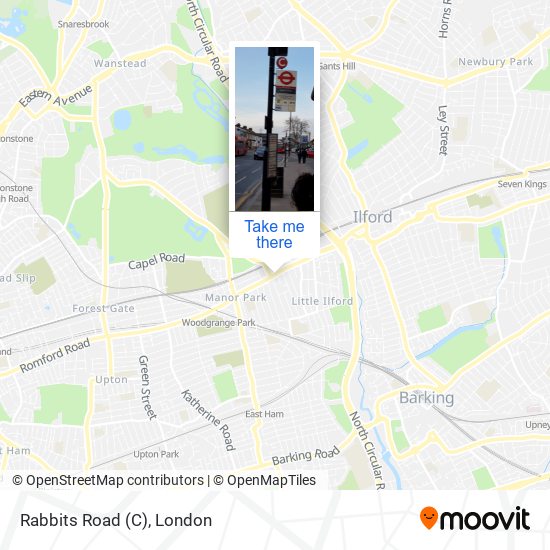 Rabbits Road (C) map