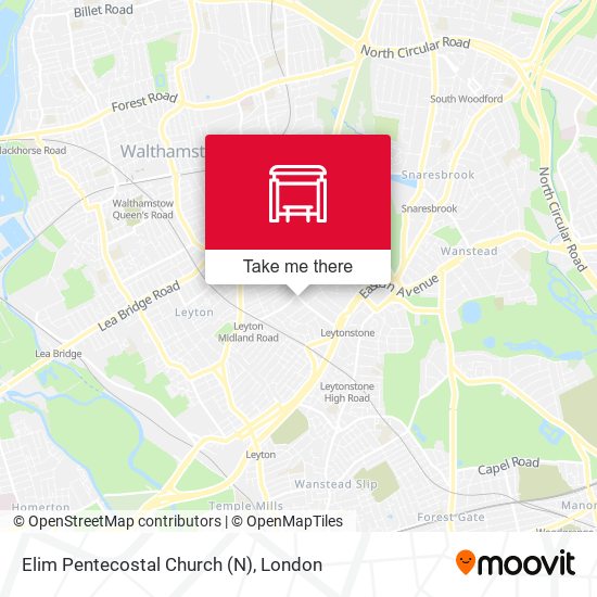Elim Pentecostal Church (N) map