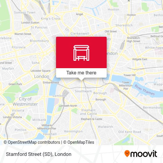 Stamford Street (SD) map