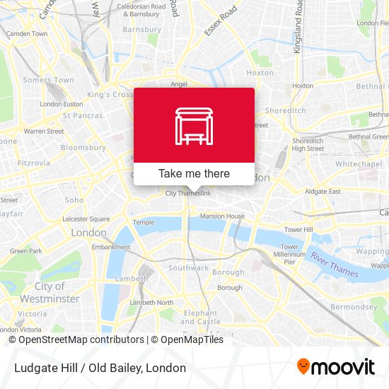 Ludgate Hill / Old Bailey (G) map