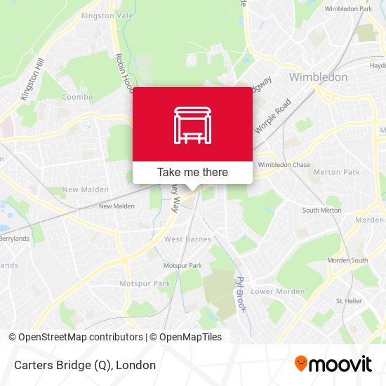 Carters Bridge (Q) map