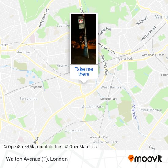 Walton Avenue (F) map