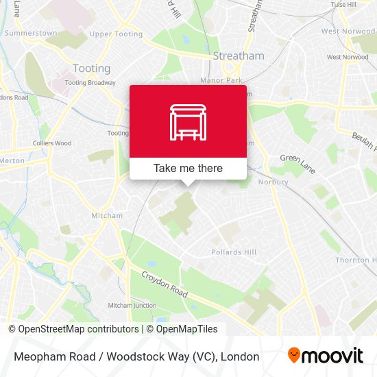 Meopham Road / Woodstock Way (VC) map