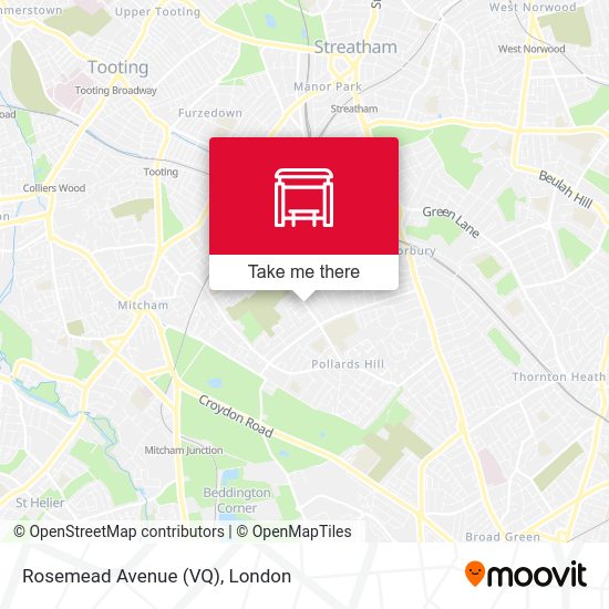 Rosemead Avenue (VQ) map