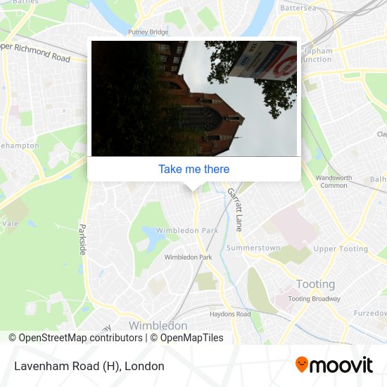 Lavenham Road (H) map