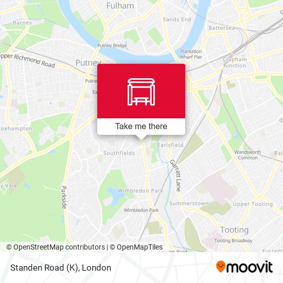 Standen Road (K) map