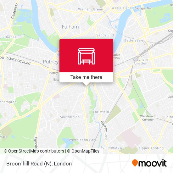 Broomhill Road (N) map