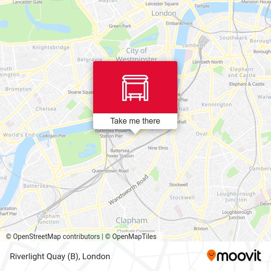 Riverlight Quay (B) map