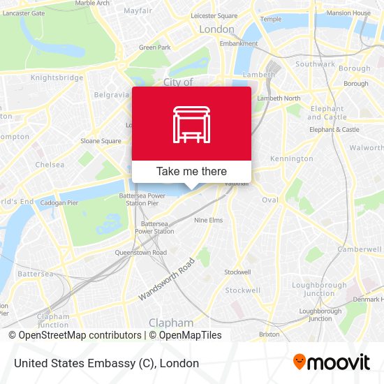 United States Embassy (C) map