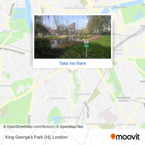 King George's Park (H) map