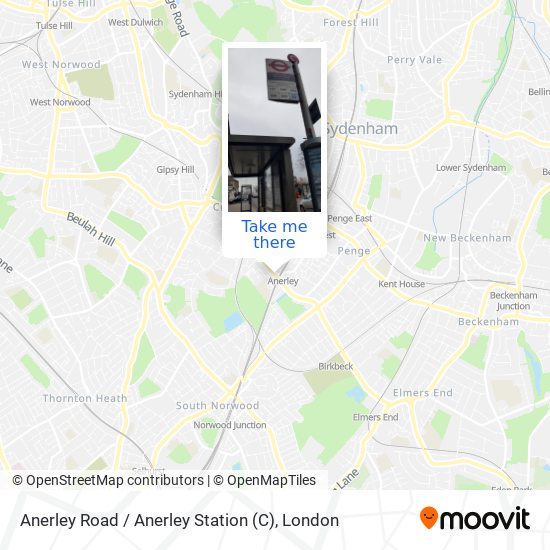 Anerley Road / Anerley Station (C) map