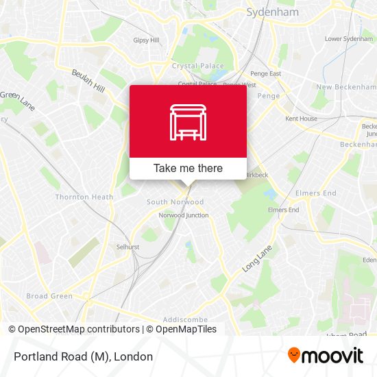 Portland Road (M) map