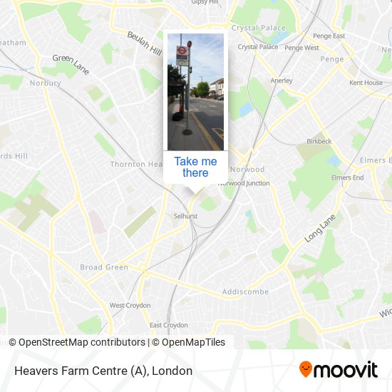 Heavers Farm Centre (A) map